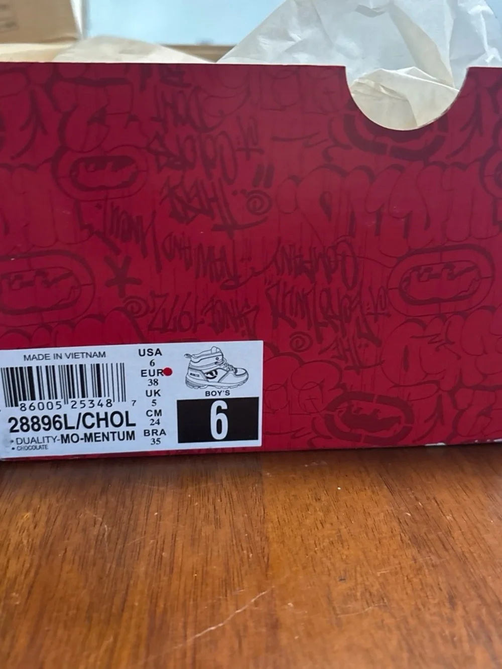 Ecko unltd. Hiking Boot in Black and Olive